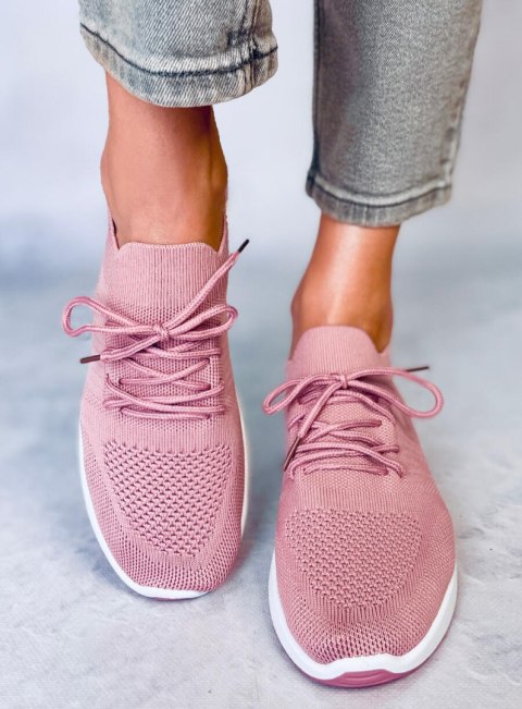 Buty sportowe skarpetkowe WELO PINK