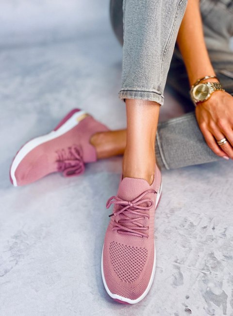 Buty sportowe skarpetkowe WELO PINK