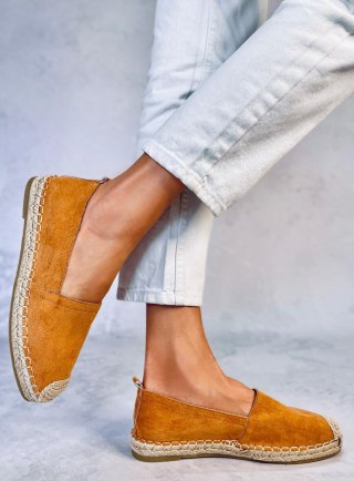 Espadryle damskie ZAHN CAMEL