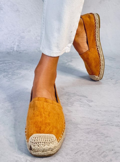 Espadryle damskie ZAHN CAMEL