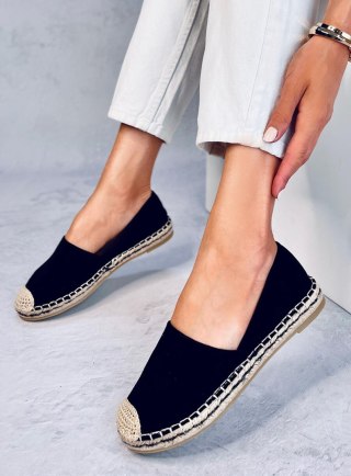 Espadryle z wycięciem PHAIR BLACK