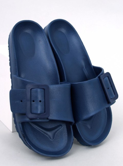 Klapki gumowe z klamerką ROMERO D.BLUE Klapki gumowe z klamerką ROMERO D.BLUE