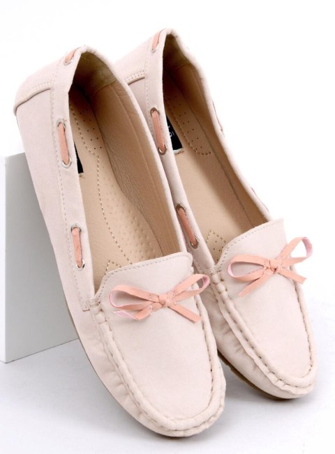 Mokasyny damskie klasyczne KAMILA BEIGE Mokasyny damskie klasyczne KAMILA BEIGE