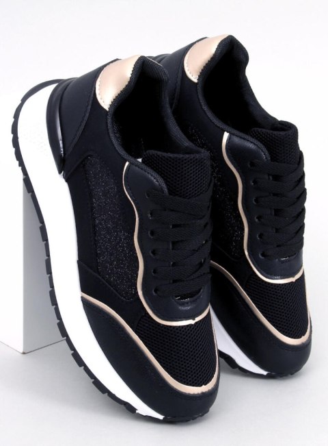 Sneakersy damskie BRELAND BLACK Sneakersy damskie BRELAND BLACK