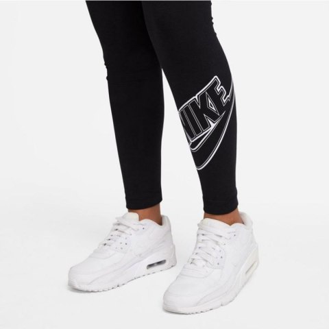 Legginsy Nike Sportswear Essential Jr DD6482 010 Legginsy Nike Sportswear Essential Jr DD6482 010