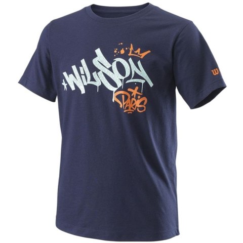 Koszulka Wilson Paris Hope Tech Youth Tee Jr WRA816001