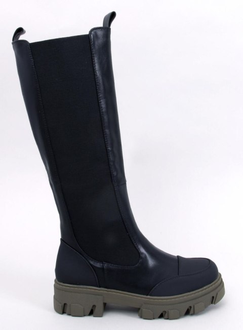 Kozaki oficerki SHEFF BLACK/GREEN Kozaki oficerki SHEFF BLACK/GREEN