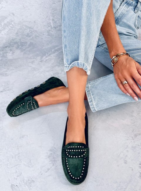 Mokasyny damskie DEYS GREEN Mokasyny damskie DEYS GREEN