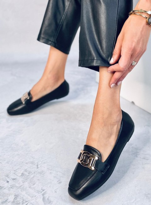 Mokasyny damskie PAOLA BLACK Mokasyny damskie PAOLA BLACK