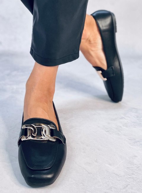 Mokasyny damskie PAOLA BLACK Mokasyny damskie PAOLA BLACK