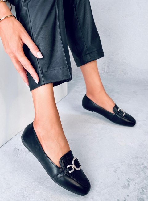 Mokasyny damskie SERENA BLACK Mokasyny damskie SERENA BLACK