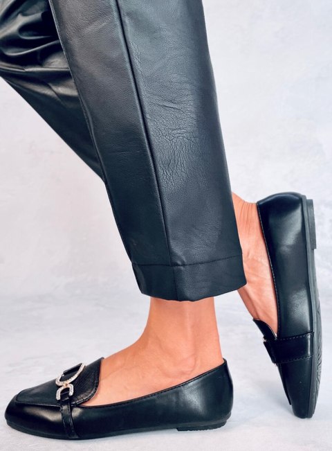 Mokasyny damskie SERENA BLACK Mokasyny damskie SERENA BLACK