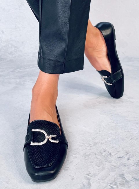 Mokasyny damskie SERENA BLACK Mokasyny damskie SERENA BLACK