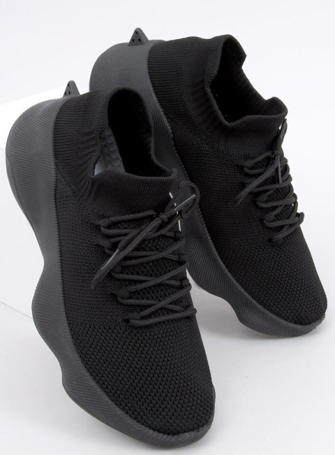 Skarpetkowe buty sportowe DESIRE ALL BLACK