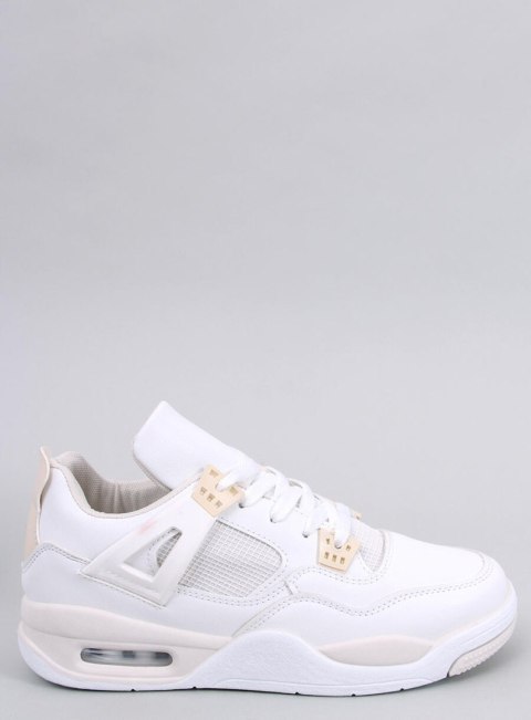 Sneakersy damskie VEDDER WHITE/BEIGE