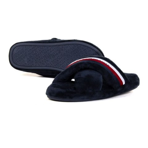 Kapcie Tommy Hilfiger Comfy Home Slippers With Straps W FW0FW06587 DW5 Kapcie Tommy Hilfiger Comfy Home Slippers With Straps W FW0FW06587 DW5
