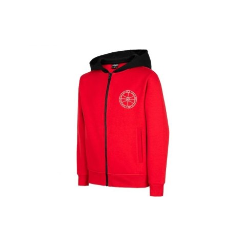 Bluza 4F Jr HJZ22-JBLM004 czerwony Bluza 4F Jr HJZ22-JBLM004 czerwony