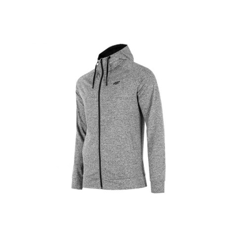 Bluza 4F M H4Z22-BLMF350 chłodny jasny szary melanż Bluza 4F M H4Z22-BLMF350 chłodny jasny szary melanż