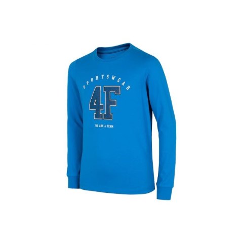 Koszulka 4F Jr HJZ22-JTSML003 kobalt Koszulka 4F Jr HJZ22-JTSML003 kobalt