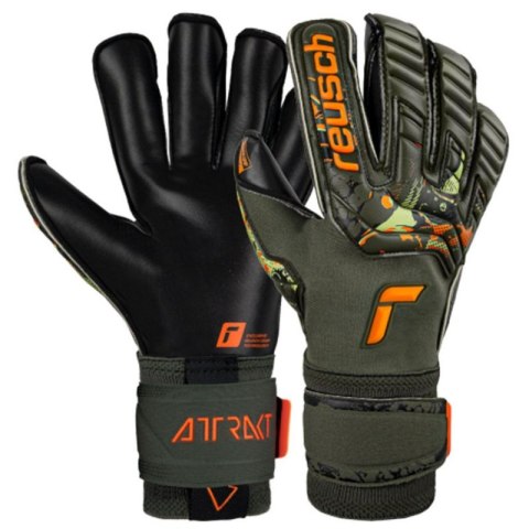 Rękawice bramkarskie Reusch Attrakt Gold X Evolution Cut M 53 70 064 5555 Rękawice bramkarskie Reusch Attrakt Gold X Evolution Cut M 53 70 064 5555
