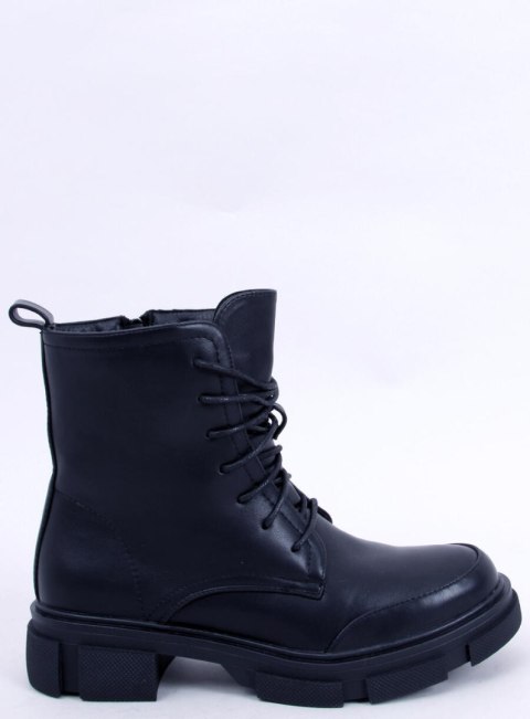 Botki sznurowane COLEY BLACK Botki sznurowane COLEY BLACK