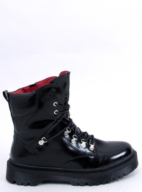 Botki sznurowane KARI BLACK Botki sznurowane KARI BLACK