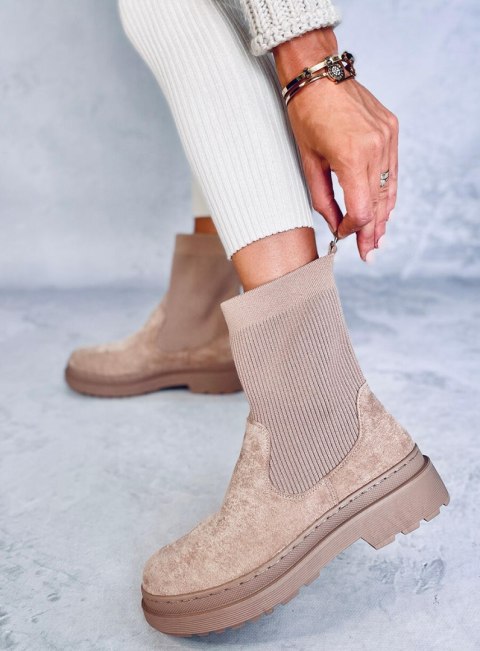 Sztyblety z elastyczną cholewką JOYNER KHAKI Sztyblety z elastyczną cholewką JOYNER KHAKI