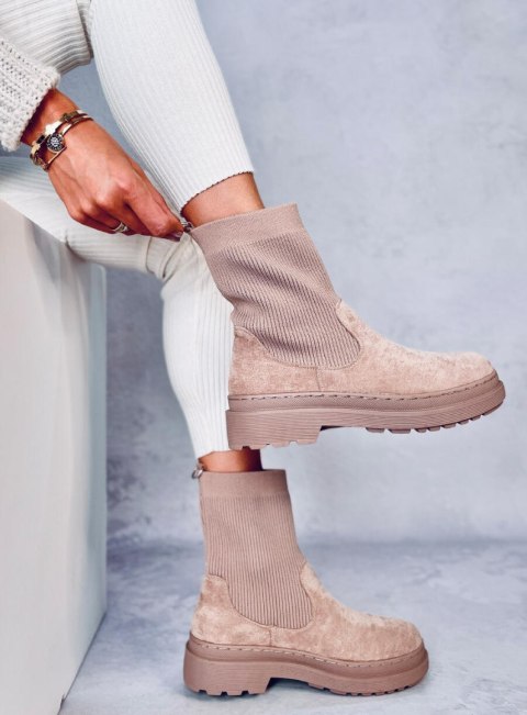 Sztyblety z elastyczną cholewką JOYNER KHAKI Sztyblety z elastyczną cholewką JOYNER KHAKI