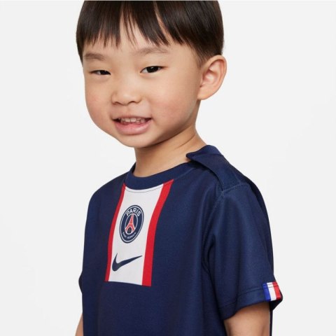 Komplet piłkarski Nike PSG 2022/23 Home Jr DJ7917 411 Komplet piłkarski Nike PSG 2022/23 Home Jr DJ7917 411