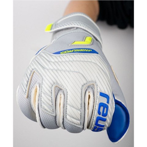 Rękawice bramkarskie Reusch Attrakt Gold X Evolution Cut Finger Support M 52 70 950 6006 Rękawice bramkarskie Reusch Attrakt Gold X Evolution Cut Finger Support M 52 70 950 6006
