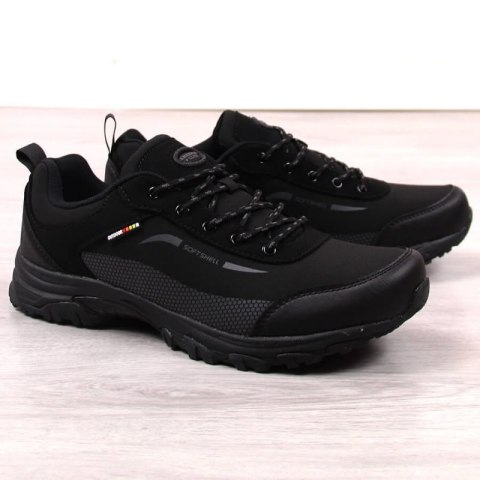 Buty trekkingowe wodoodporne American Club M AM907 czarne