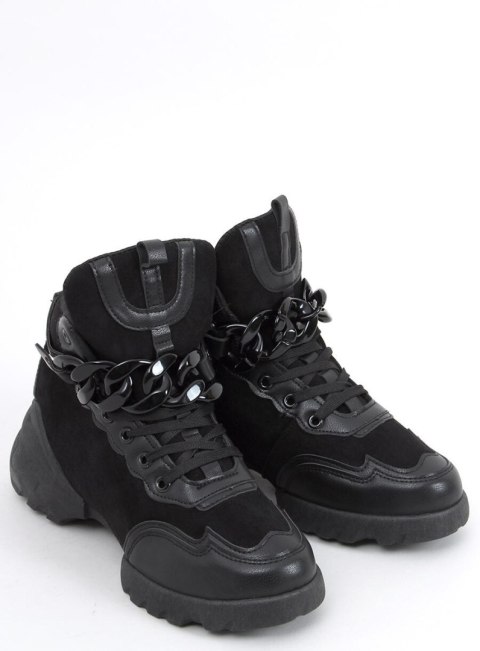 Buty sportowe z odpinanym łańcuchem PERI BLACK Buty sportowe z odpinanym łańcuchem PERI BLACK