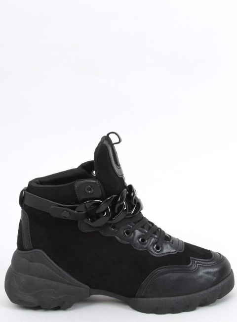 Buty sportowe z odpinanym łańcuchem PERI BLACK Buty sportowe z odpinanym łańcuchem PERI BLACK