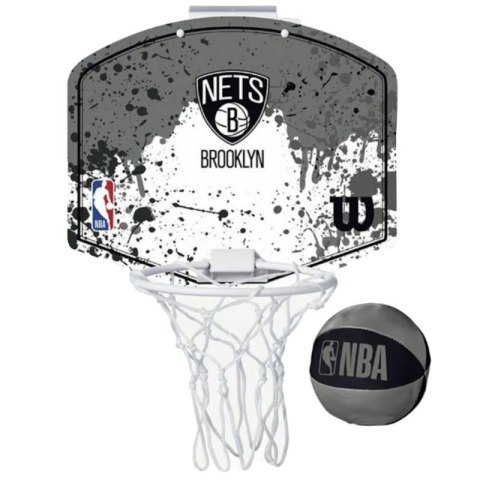 Tablica do koszykówki Mini Wilson NBA Team Brooklyn Nets Mini Hoop WTBA1302BRO