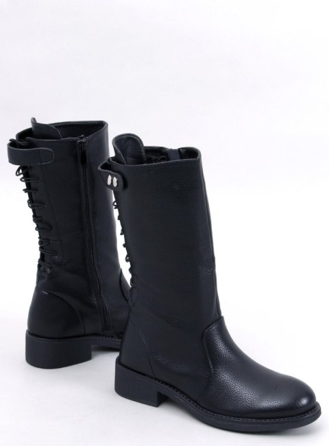 Kozaki militarne oficerki JACKS BLACK Kozaki militarne oficerki JACKS BLACK