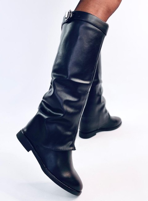 Kozaki z podwójną cholewką ANNSE BLACK Kozaki z podwójną cholewką ANNSE BLACK