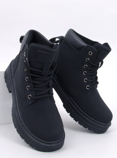 Traperki damskie timberki KELLERS BLACK Traperki damskie timberki KELLERS BLACK