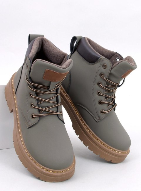 Traperki damskie timberki KELLERS GREEN Traperki damskie timberki KELLERS GREEN