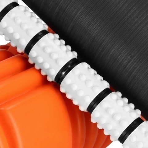 Zestaw wałków fitness roller pomarańczowy Spokey MIXROLL 929930