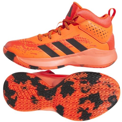 Buty do koszykówki adidas Cross Em Up 5 K Wide Jr HQ8494 Buty do koszykówki adidas Cross Em Up 5 K Wide Jr HQ8494