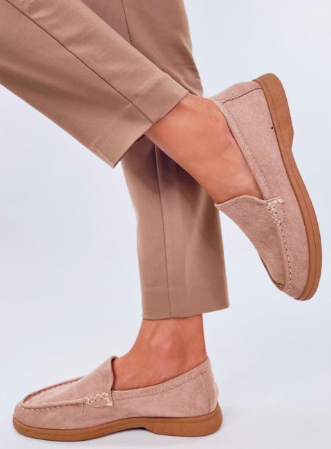 Mięciutkie mokasyny damskie JUSTT BEIGE Mięciutkie mokasyny damskie JUSTT BEIGE