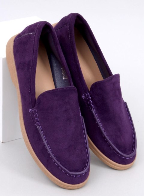 Mięciutkie mokasyny damskie JUSTT PURPLE Mięciutkie mokasyny damskie JUSTT PURPLE