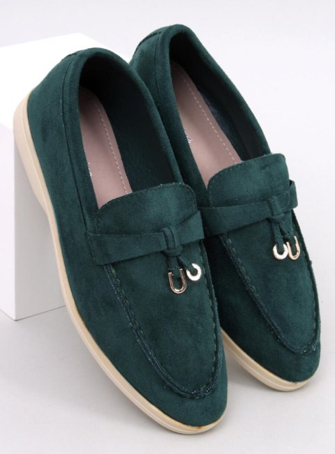 Miękkie mokasyny zamszowe ROBINS GREEN Miękkie mokasyny zamszowe ROBINS GREEN