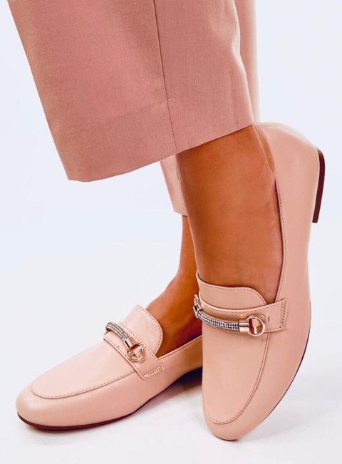 Mokasyny damskie GESSA KAKI Mokasyny damskie GESSA KAKI