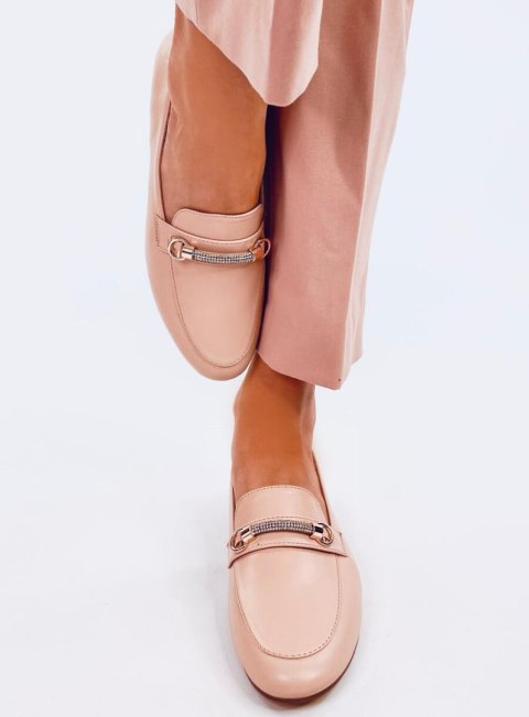 Mokasyny damskie GESSA KAKI Mokasyny damskie GESSA KAKI