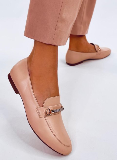 Mokasyny damskie GESSA KAKI Mokasyny damskie GESSA KAKI