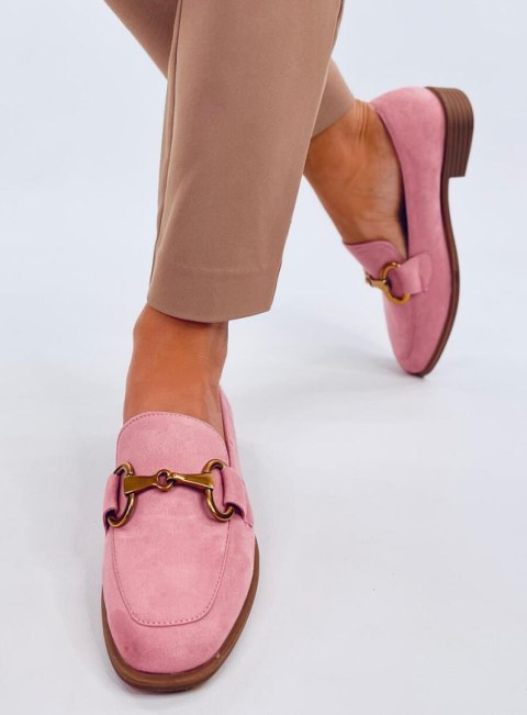 Mokasyny damskie LINDA PINK Mokasyny damskie LINDA PINK