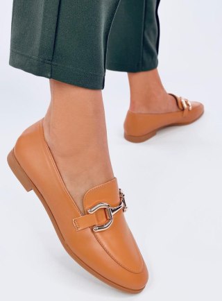 Mokasyny damskie TULIP CAMEL