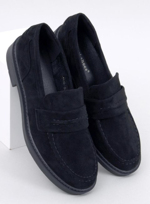 Mokasyny damskie zamszowe ANTYE BLACK Mokasyny damskie zamszowe ANTYE BLACK