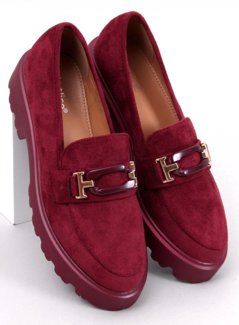 Mokasyny damskie zamszowe RALFES MAROON Mokasyny damskie zamszowe RALFES MAROON